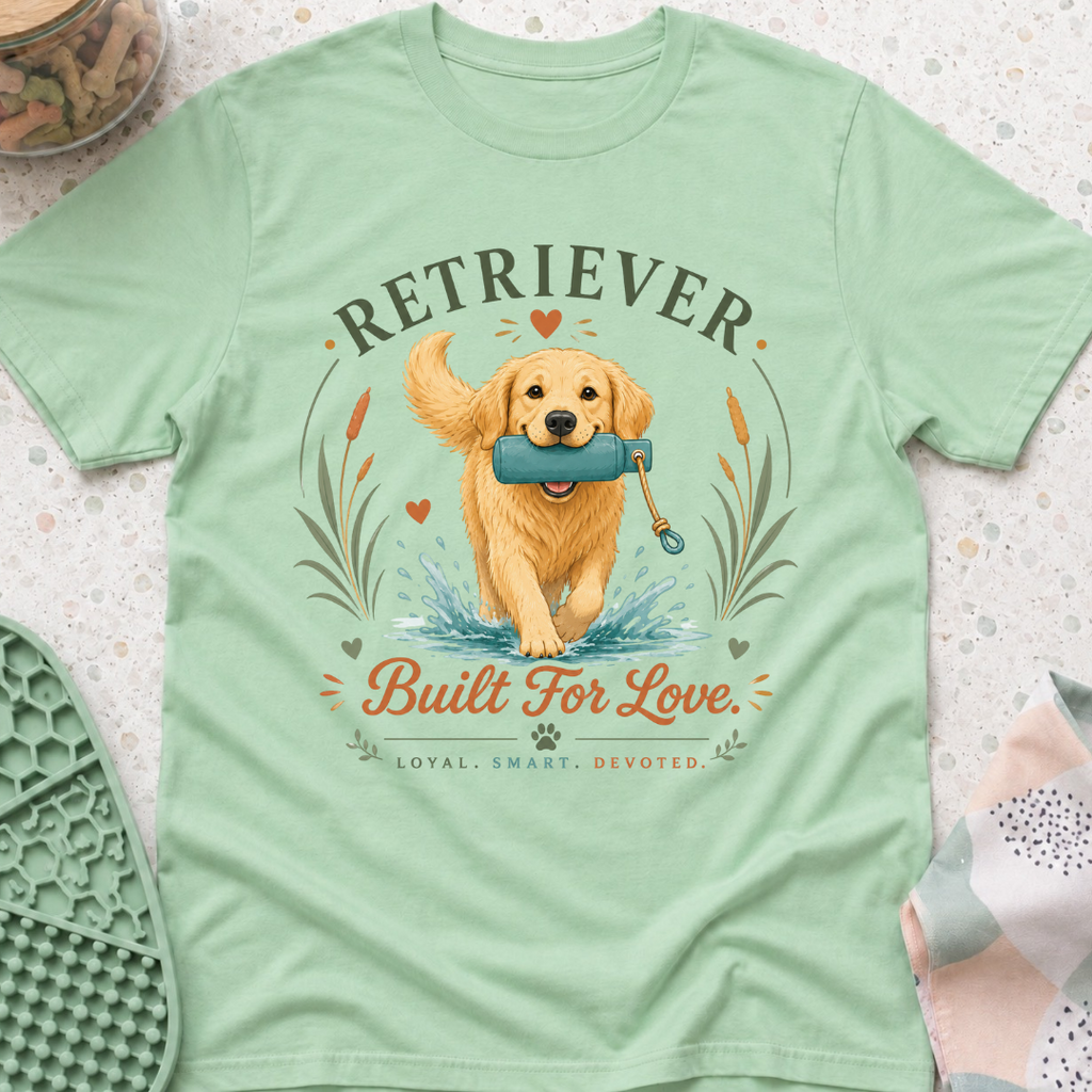 Retriever Built for Love T-Shirt