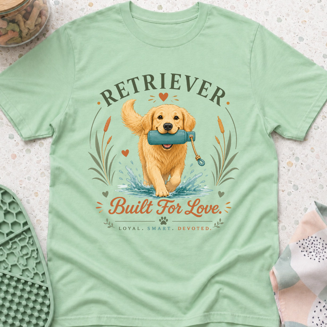 Retriever Built for Love T-Shirt