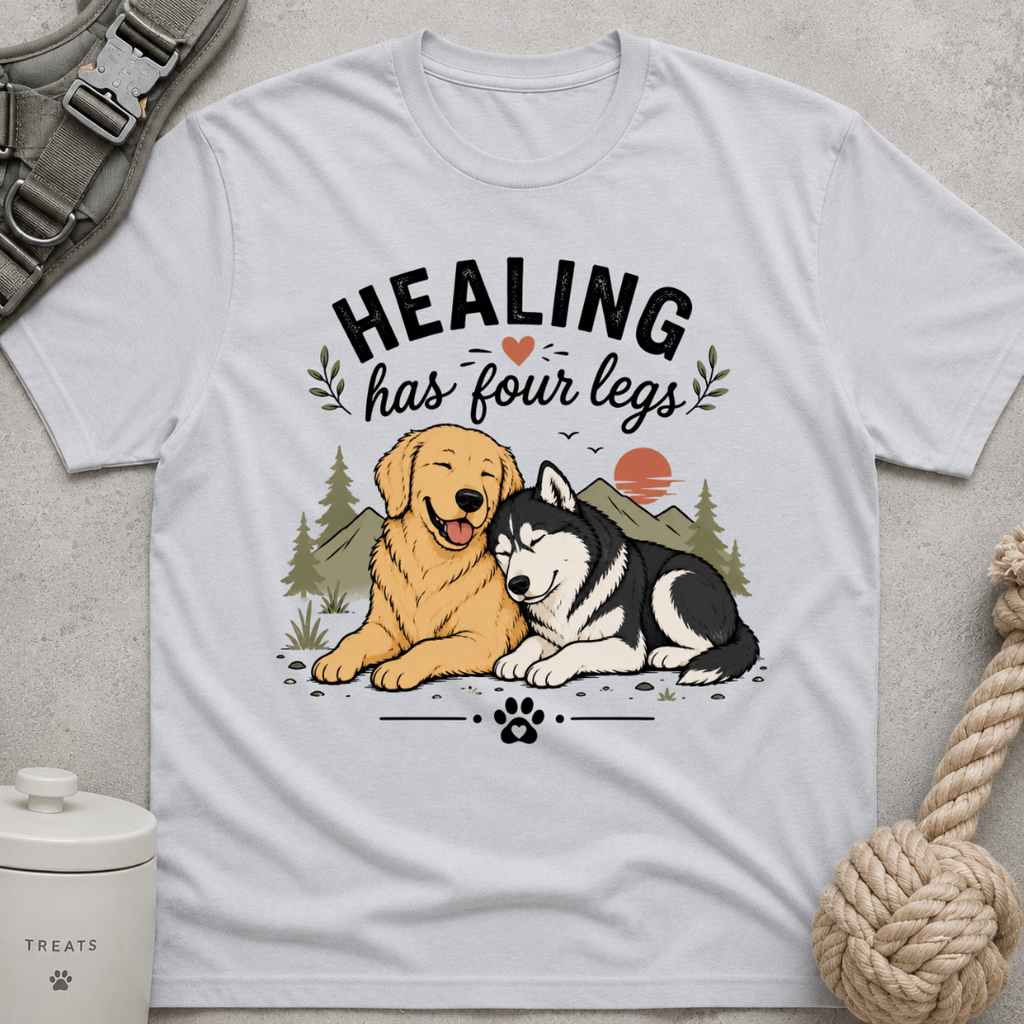 Healing Has Four Legs (Duo) T-Shirt
