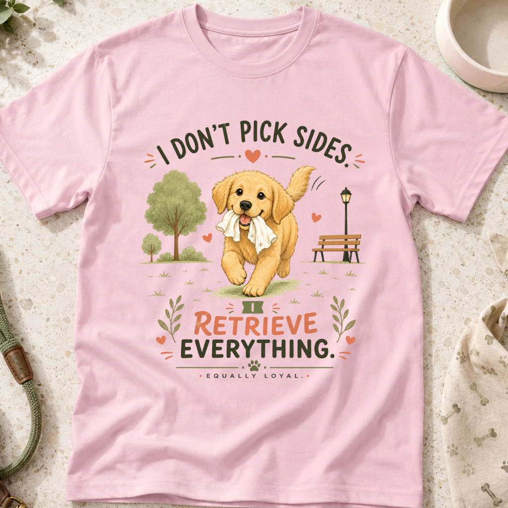 I don't pick sides I retrieve everything T-Shirt