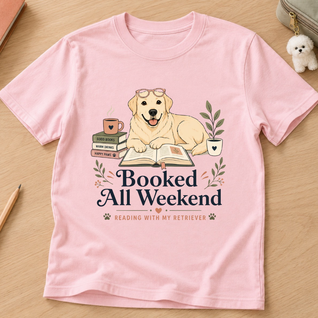 Booked All Weekend Kids Tee