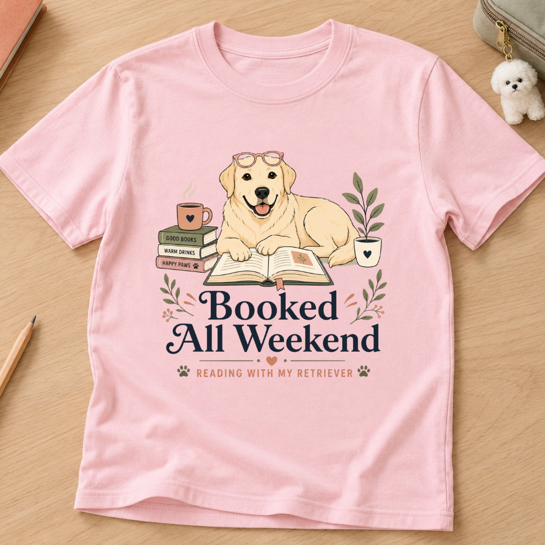Booked All Weekend Kids Tee