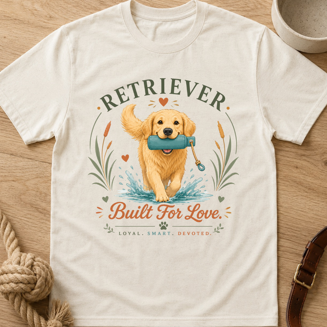 Retriever Built for Love T-Shirt