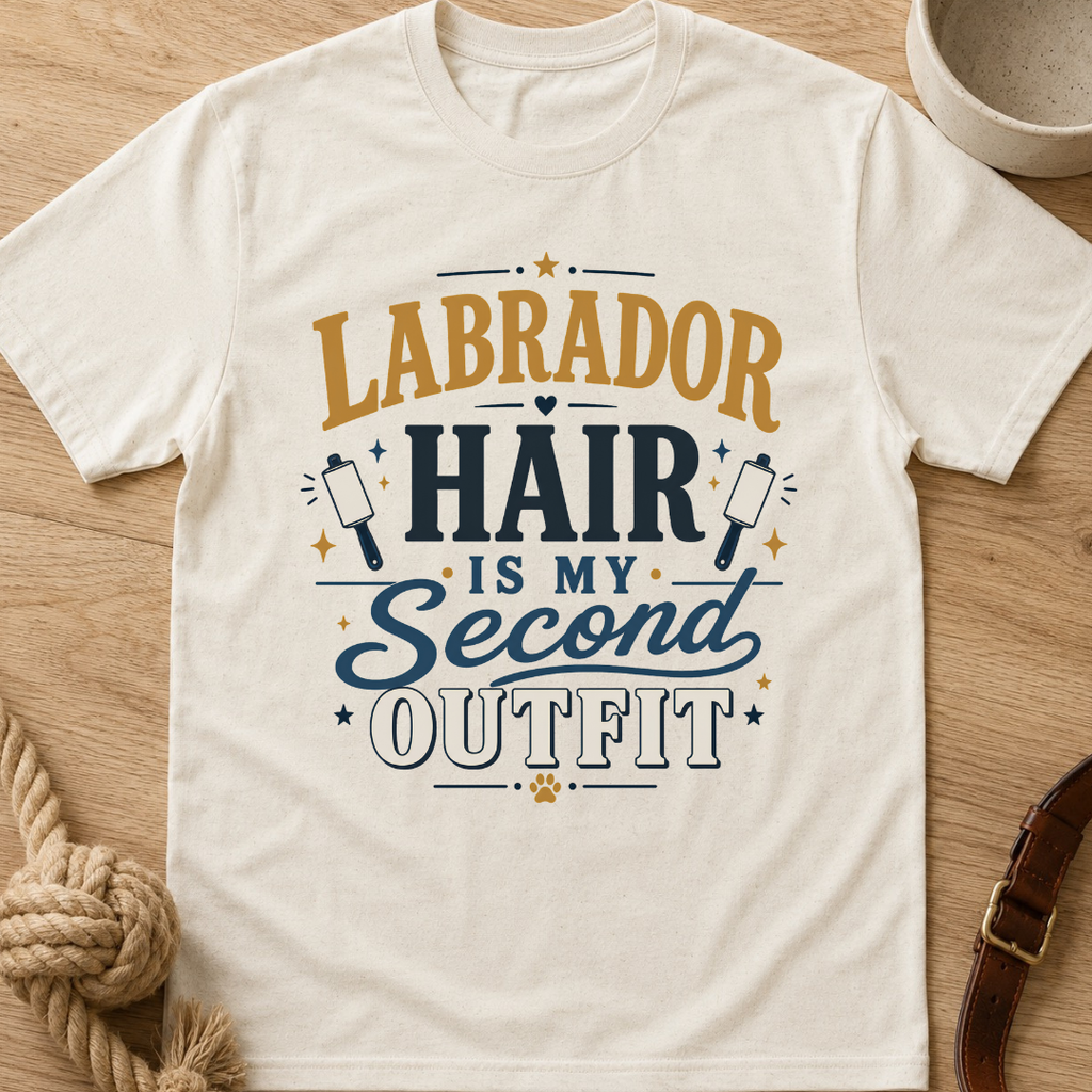 Labrador Hair Is My Second Outfit T-Shirt