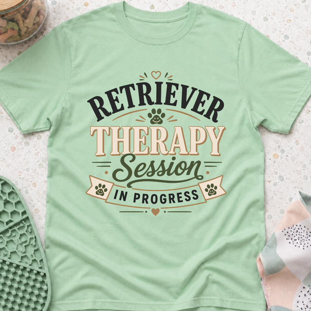 Retriever Therapy Session in Progress T-Shirt