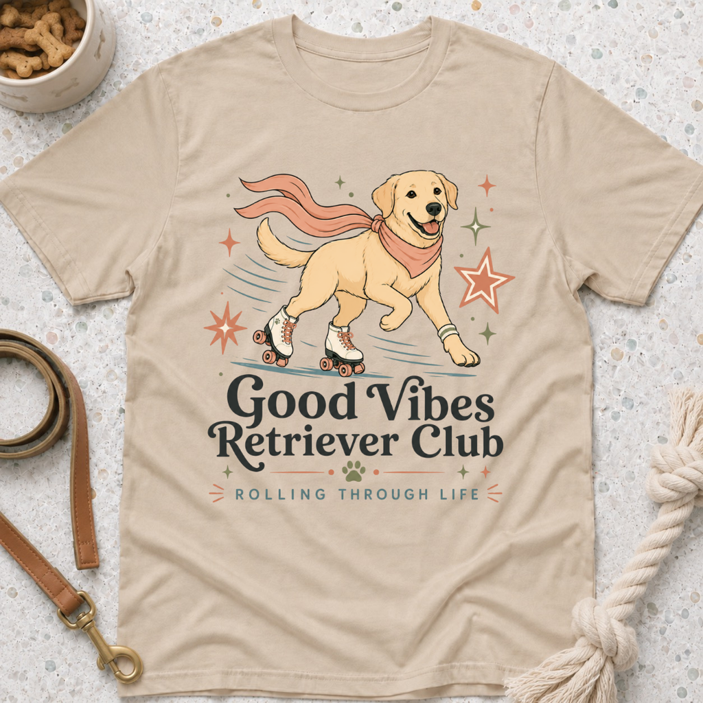 Good Vibes Retriever Club T-Shirt