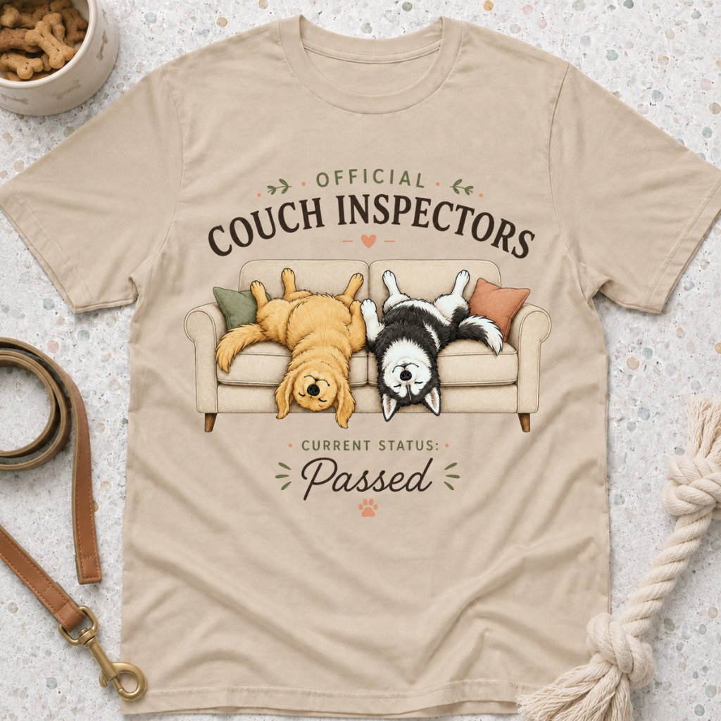 Official Couch Inspectors T-Shirt
