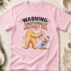 Warning Emotionally Unstable Tail T-Shirt