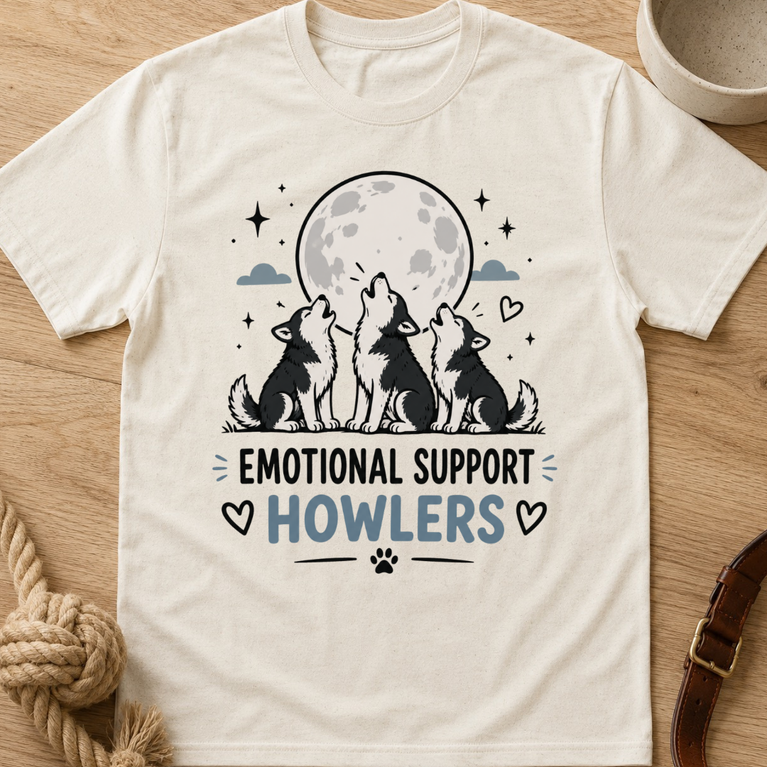 Emotional Support Howlers T-Shirt