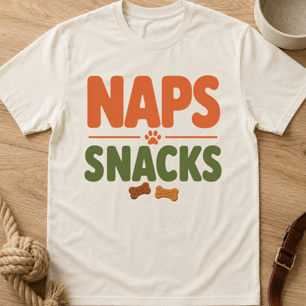 Naps Snacks T-Shirt