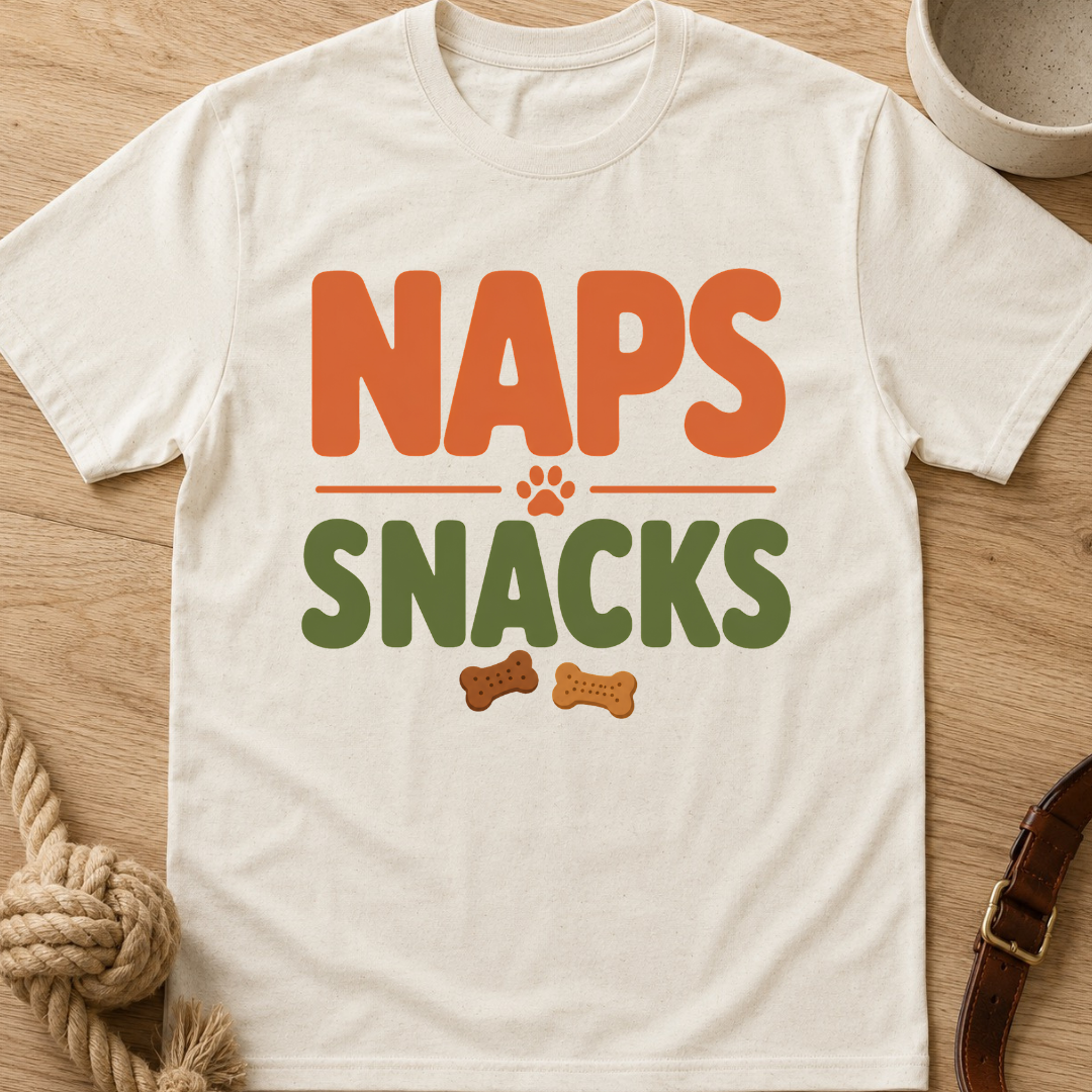 Naps Snacks T-Shirt