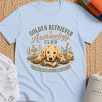 Golden Retriever Archaeology Club T-Shirt