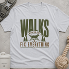 Walks With Big Dog Fix Everything T-Shirt