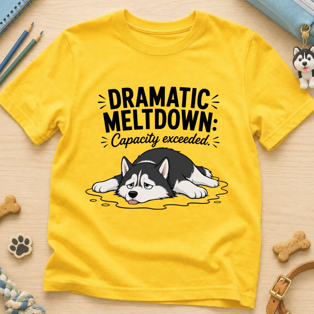 Dramatic Meltdown Kids Tee
