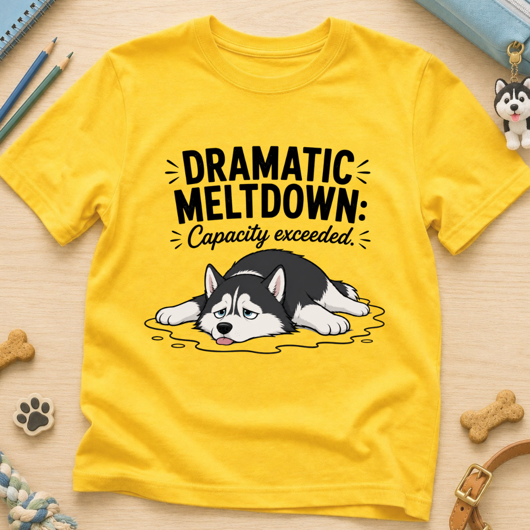 Dramatic Meltdown Kids Tee