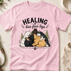 Healing Has Four Legs (Pack) T-Shirt