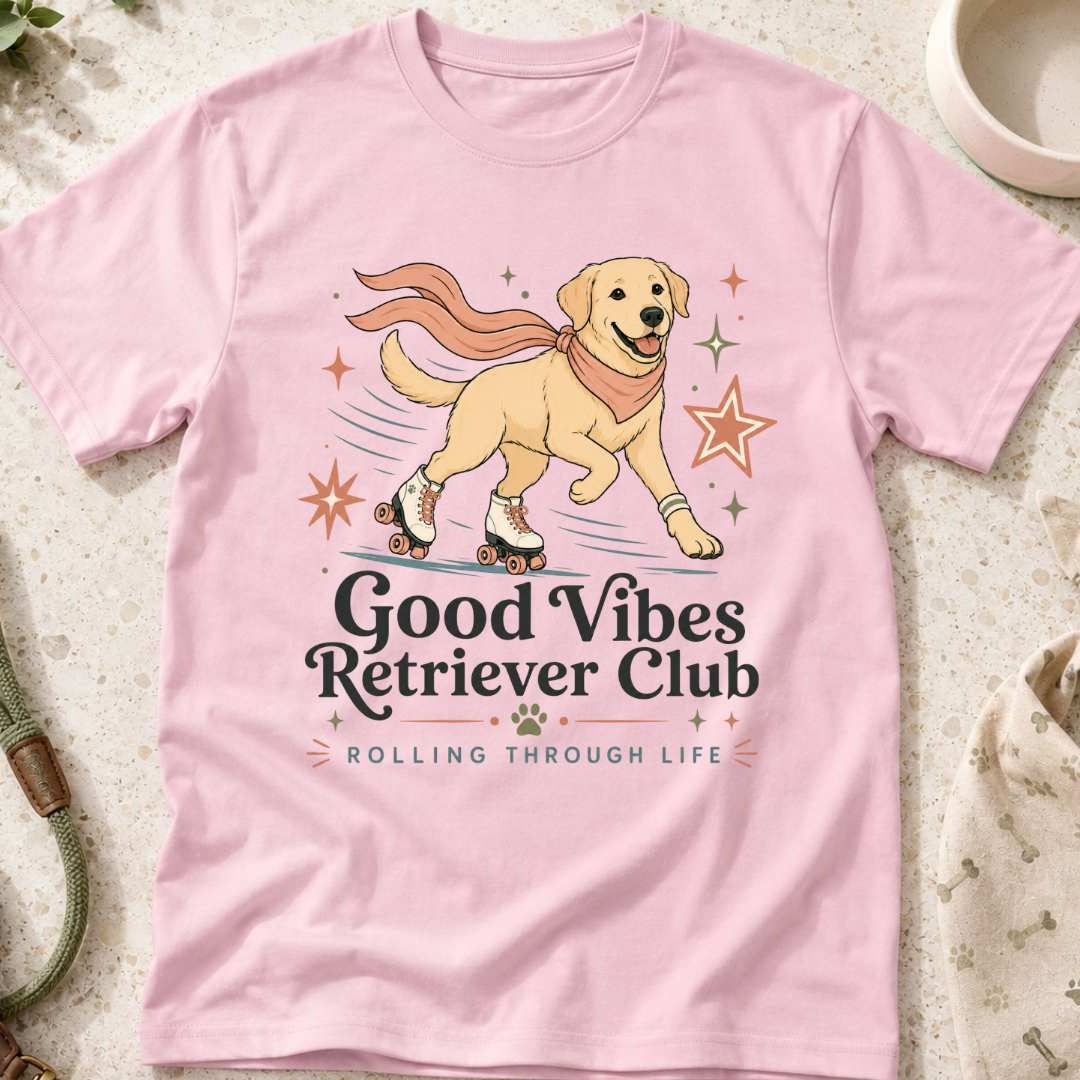 Good Vibes Retriever Club T-Shirt