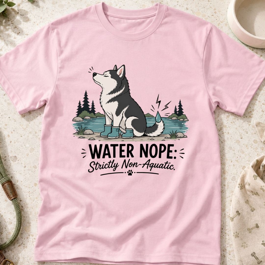 Water Nope Strictly Non-Aquatic T-Shirt