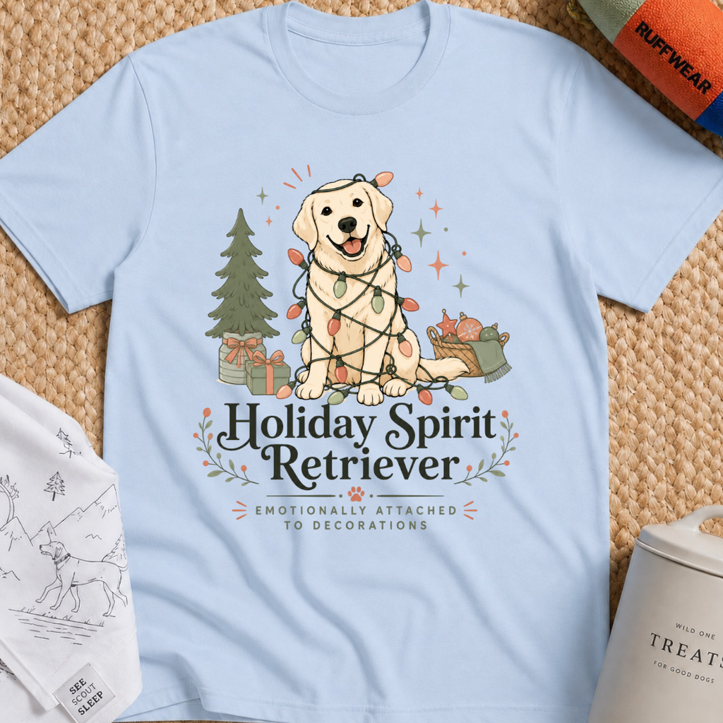 Holiday Spirit Retriever T-Shirt