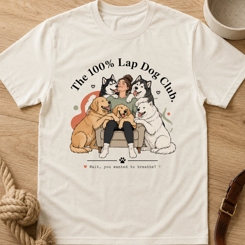 The 100% Lap Dog Club T-Shirt