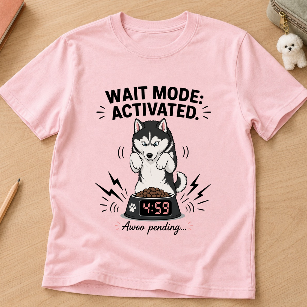 Wait Mode Activated Kids Tee