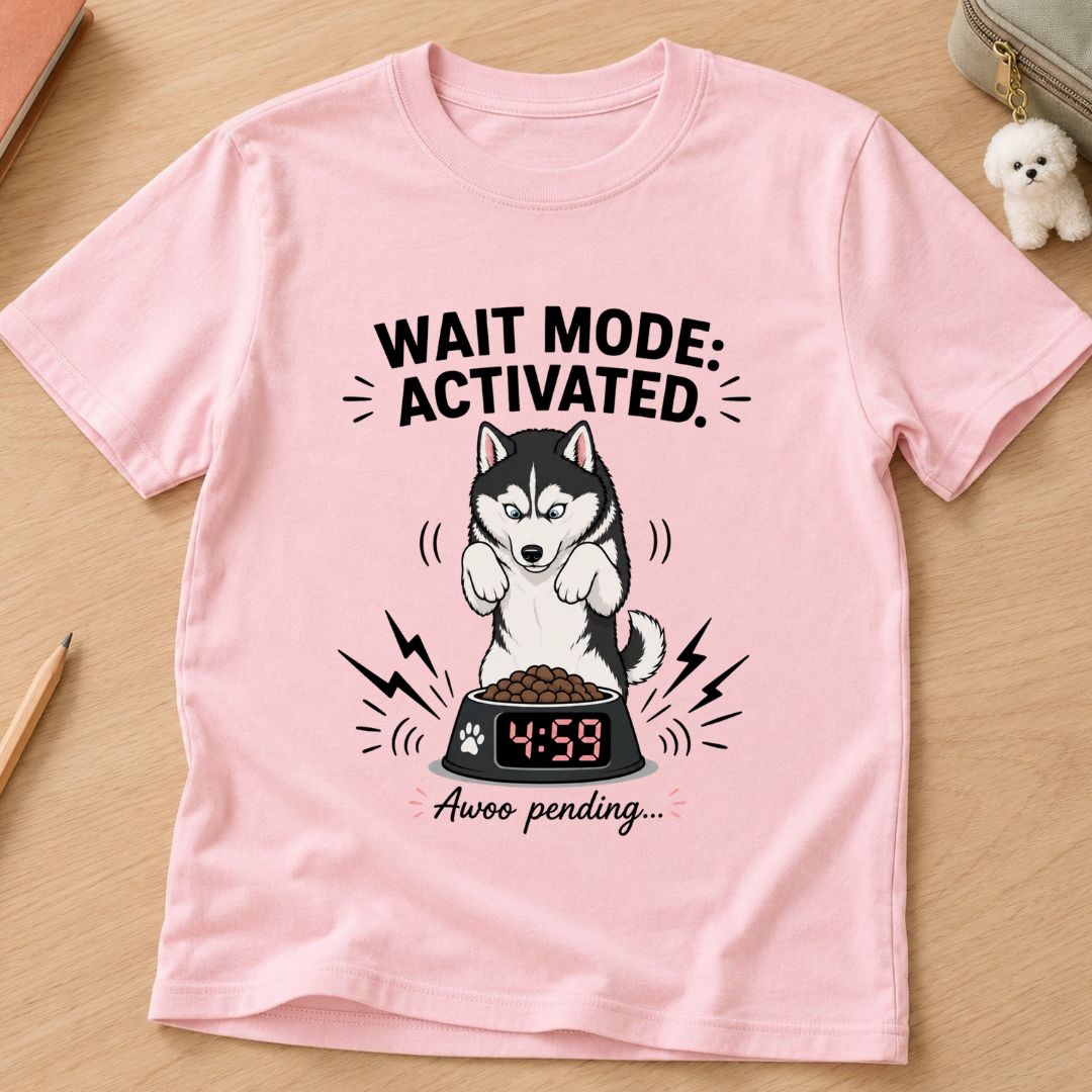 Wait Mode Activated Kids Tee