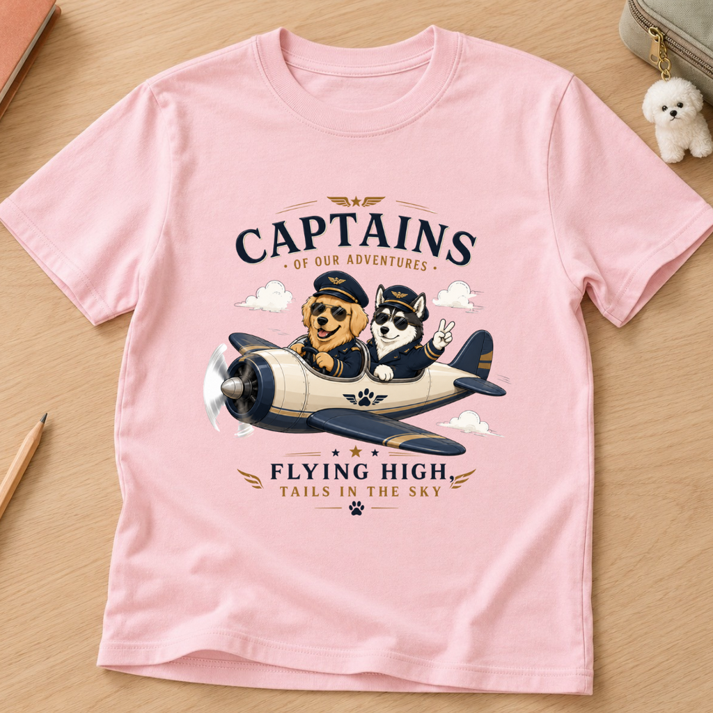 Captains Flying High Kids Tee