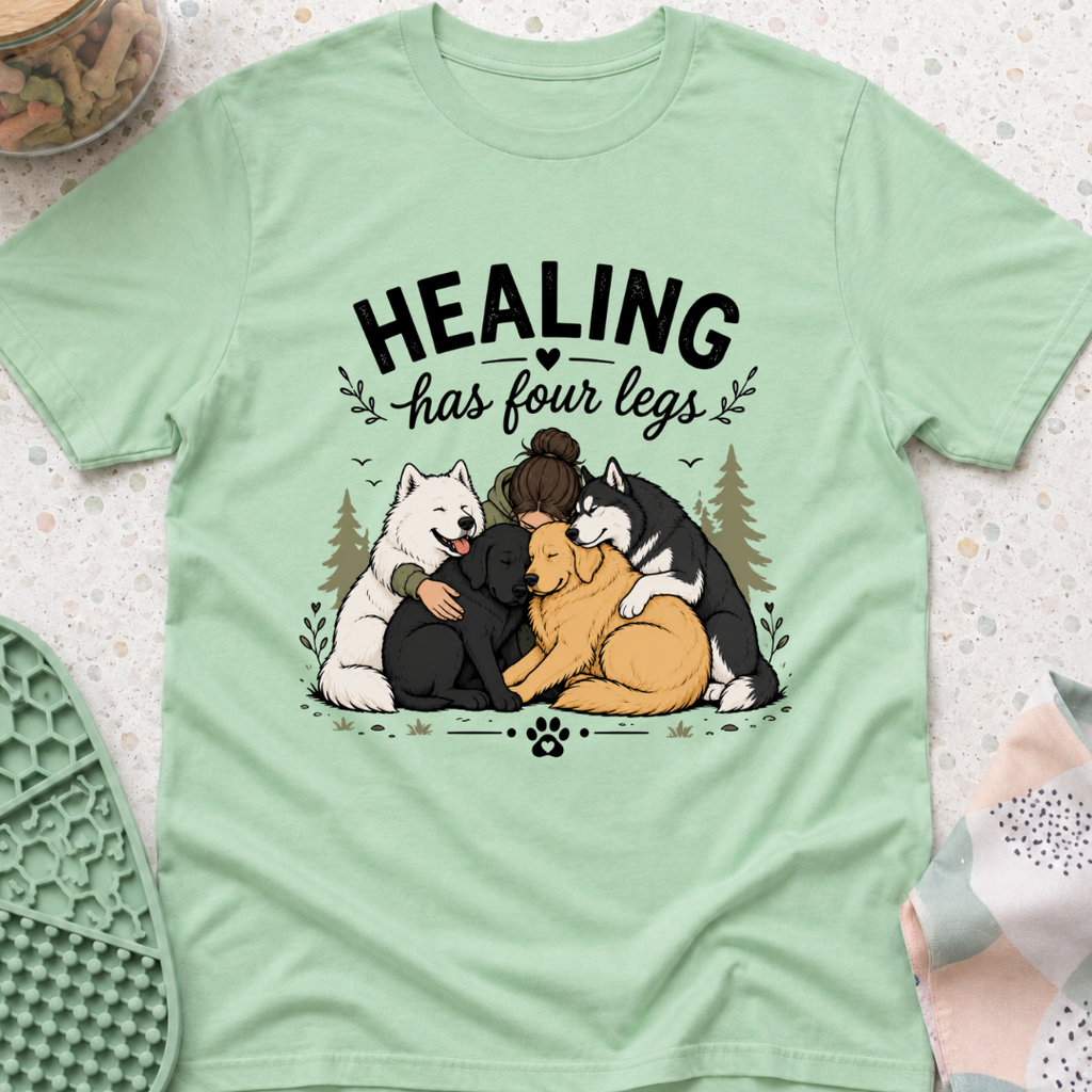 Healing Has Four Legs (Pack) T-Shirt