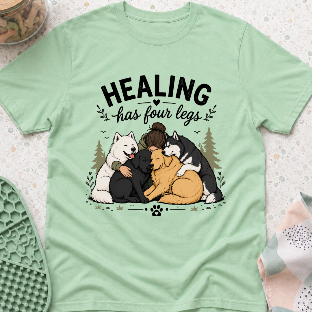 Healing Has Four Legs (Pack) T-Shirt