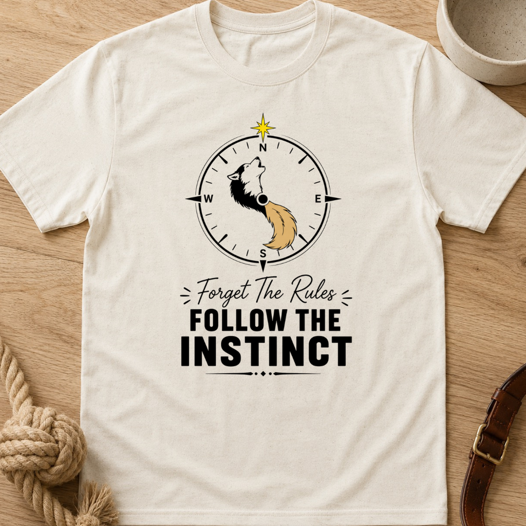 Forget the Rules Follow the Instinct T-Shirt