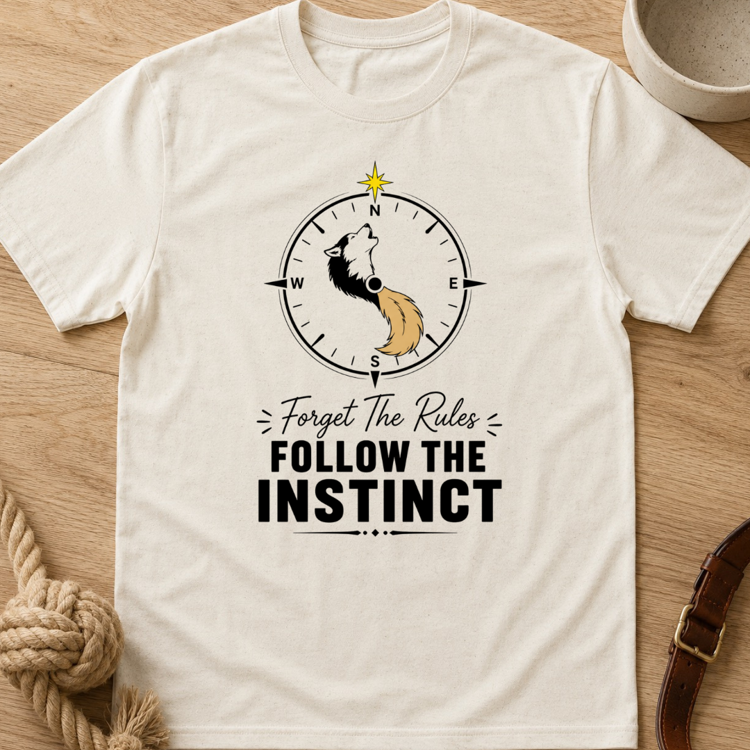 Forget the Rules Follow the Instinct T-Shirt