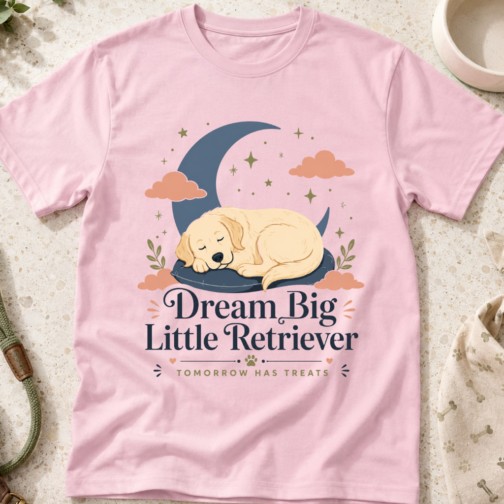 Dream Big Little Retriever T-Shirt