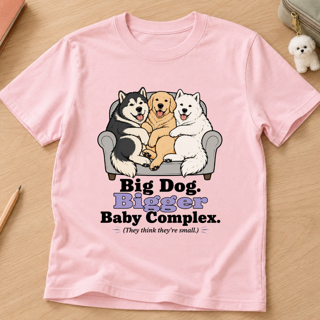 Big Dog Bigger Baby Complex Kids Tee