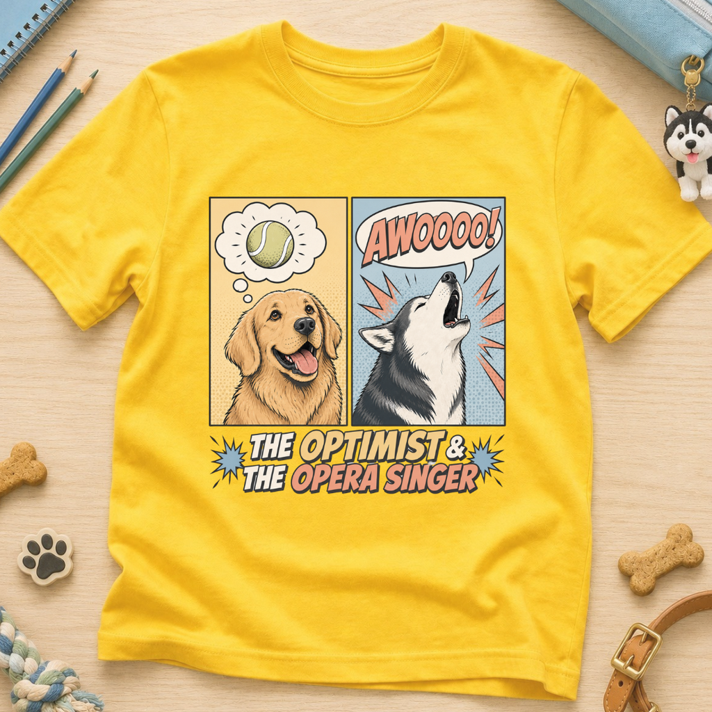 The Optimist & The Opera Singer Kids Tee