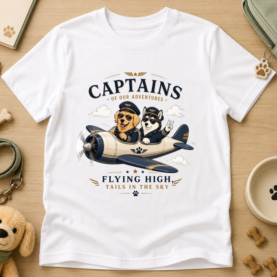 Captains Flying High Kids Tee
