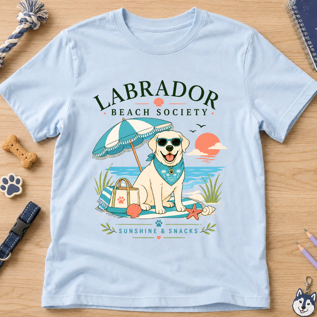 Labrador Beach Society Kids Tee