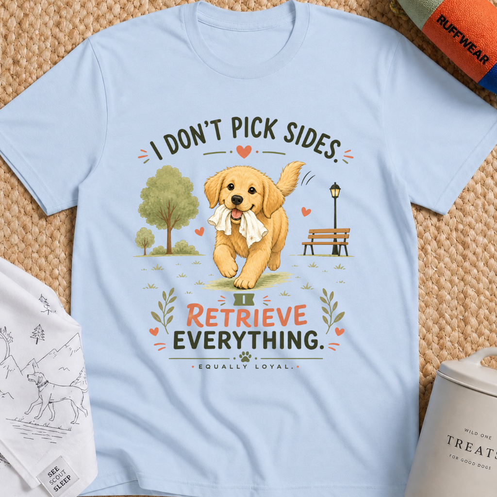 I don't pick sides I retrieve everything T-Shirt