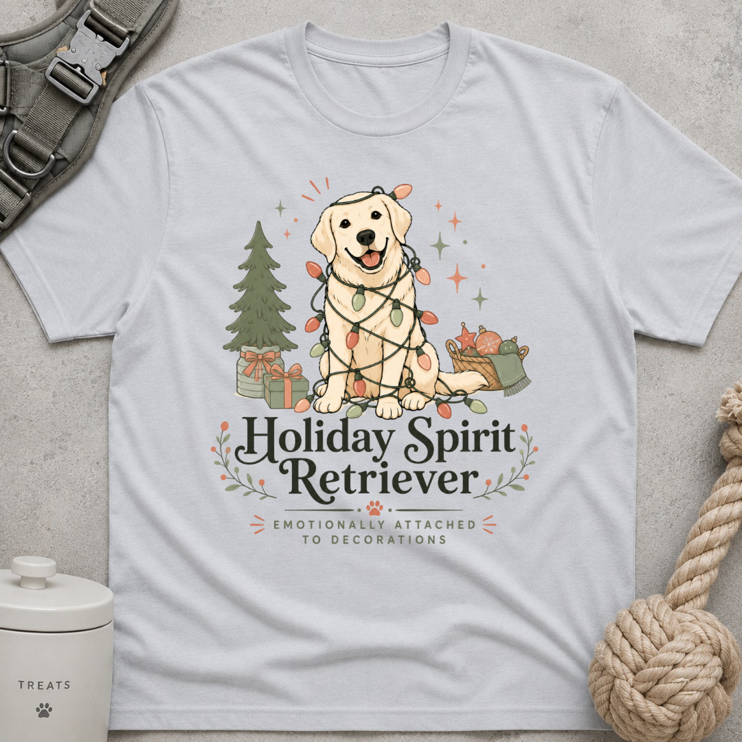 Holiday Spirit Retriever T-Shirt