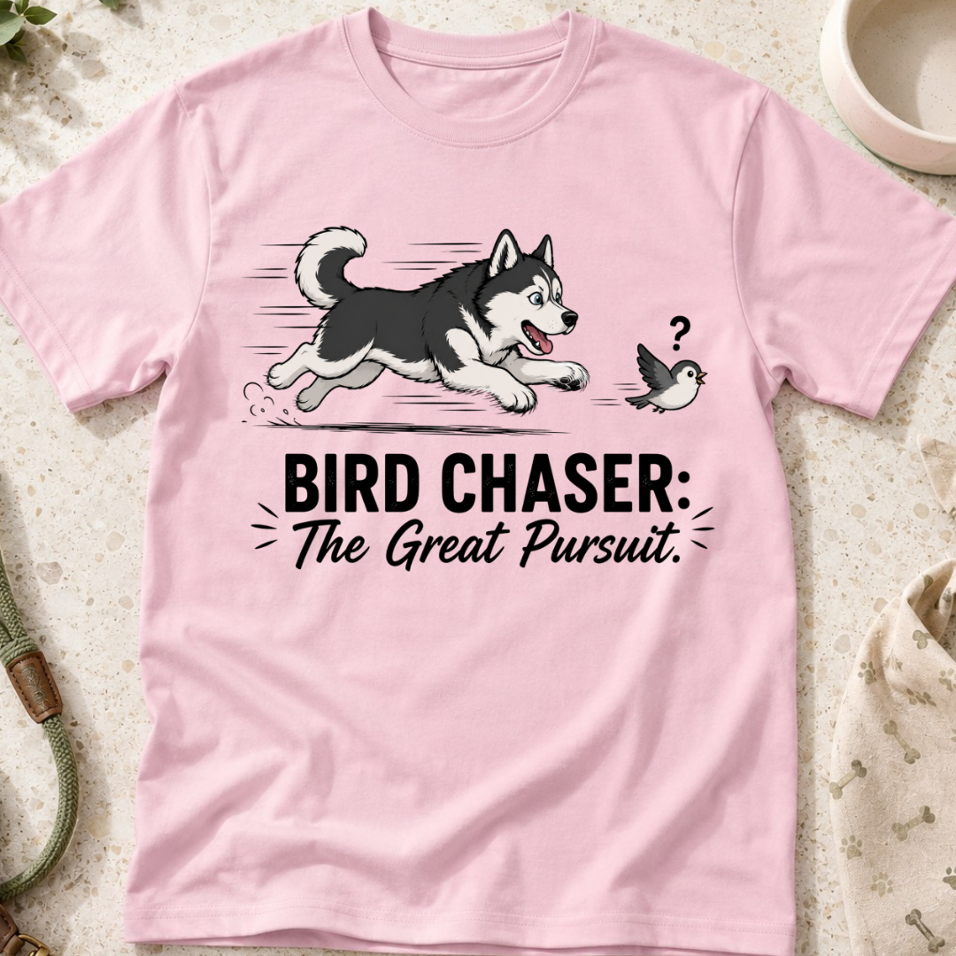 Bird Chaser The Great Pursuit T-Shirt