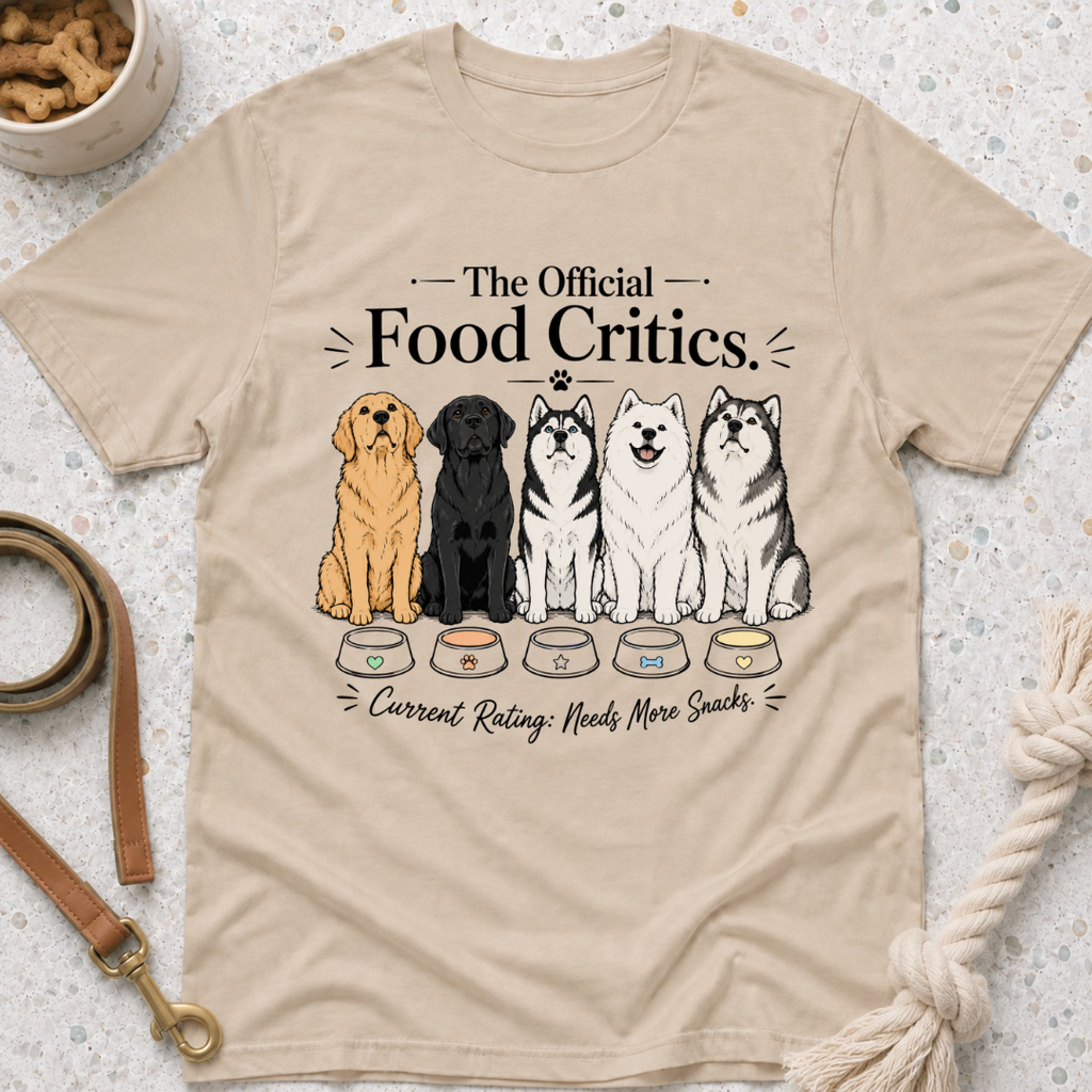 The Official Food Critics T-Shirt