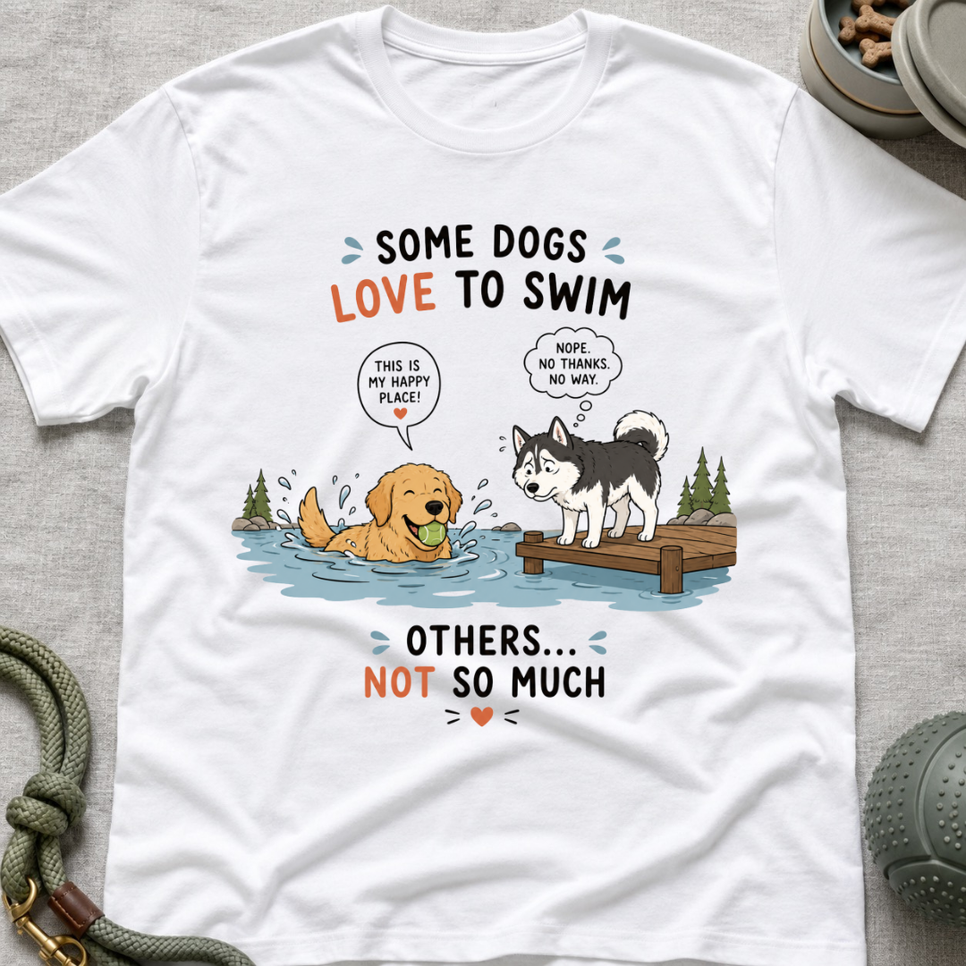 Some Dogs Love to Swim T-Shirt