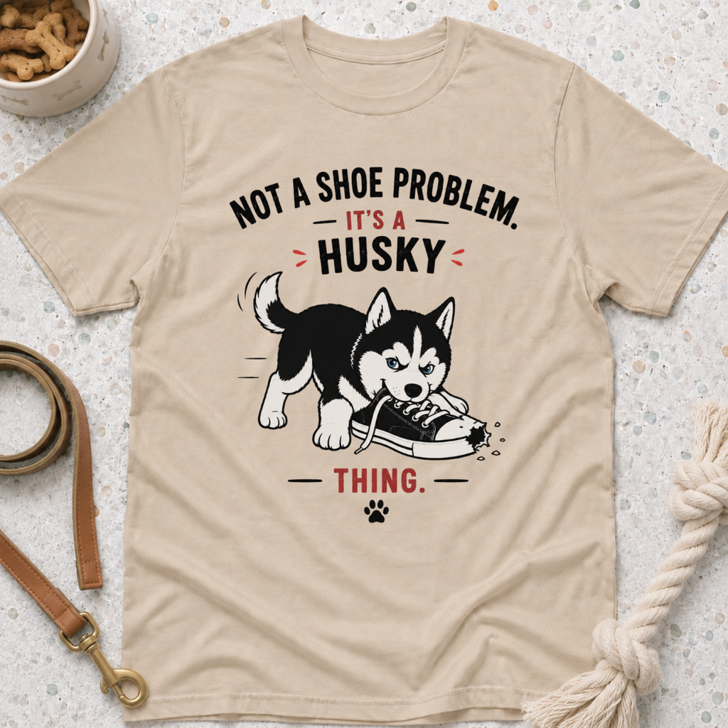 Not a Shoe Problem It's a Husky thing T-Shirt