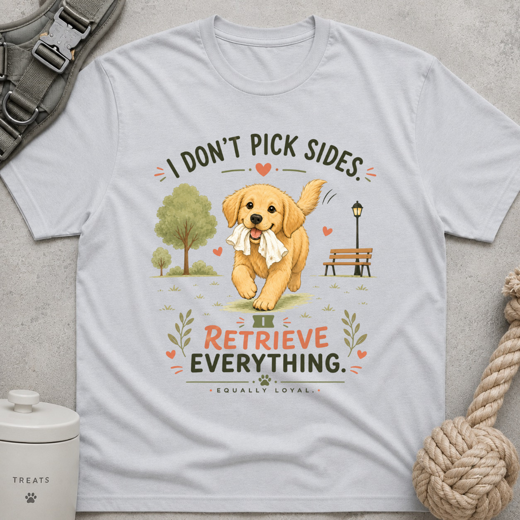 I don't pick sides I retrieve everything T-Shirt
