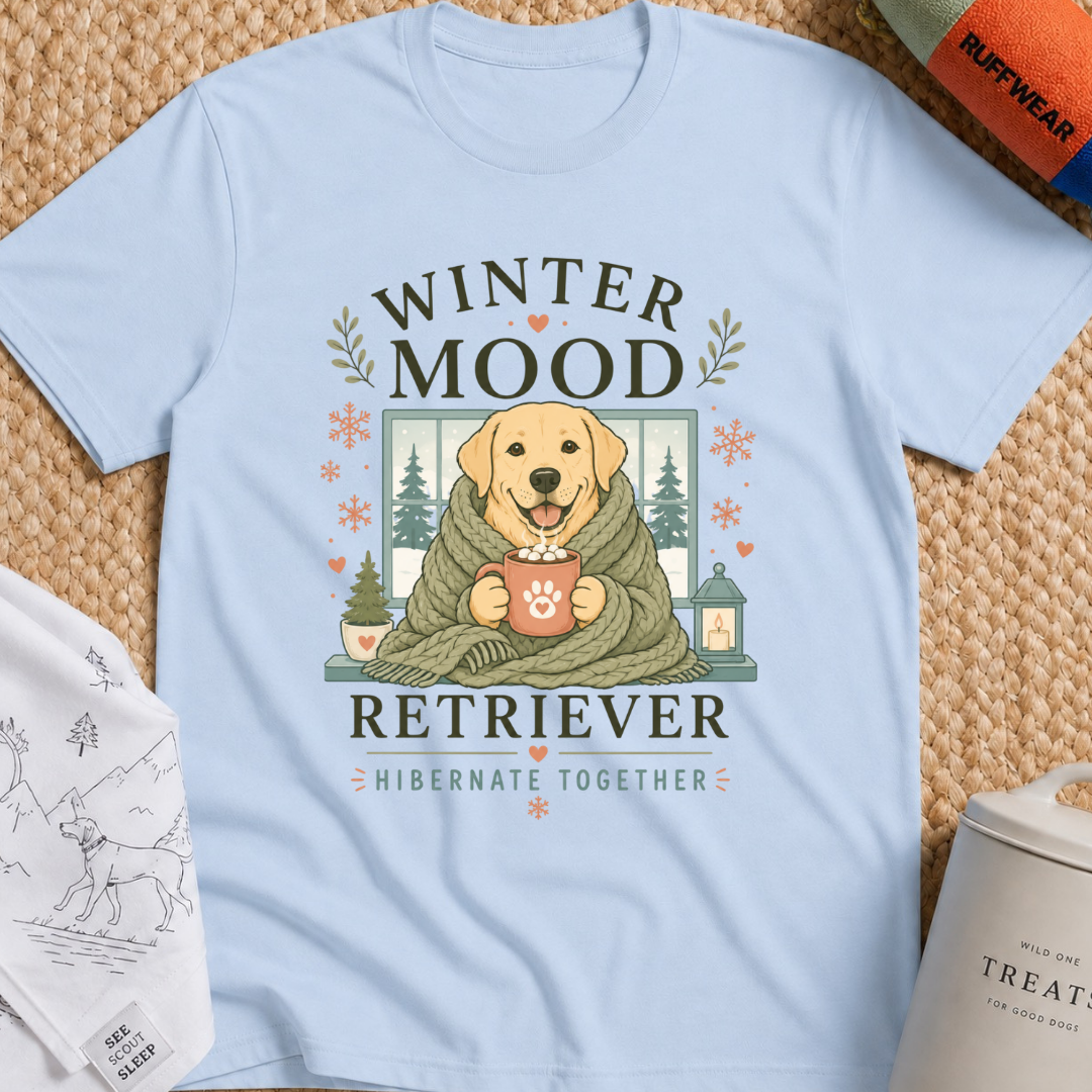 Winter Mood Retriever T-Shirt