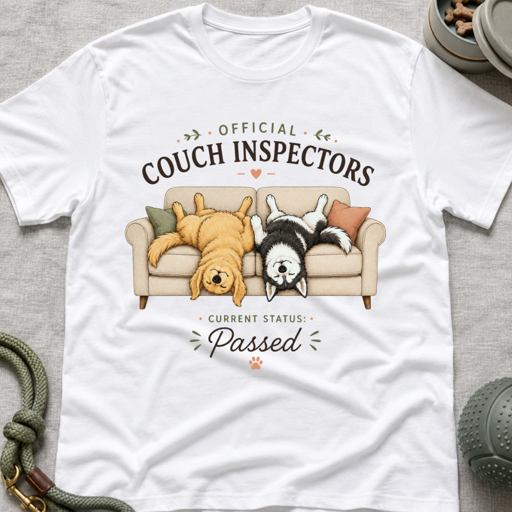 Official Couch Inspectors T-Shirt