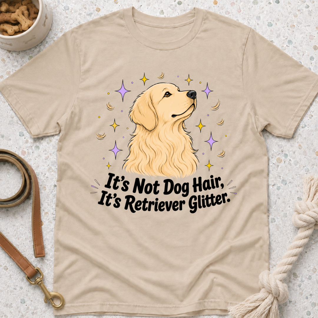 It's Retriever Glitter T-Shirt