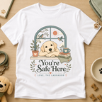 You're Safe Here Kids Tee