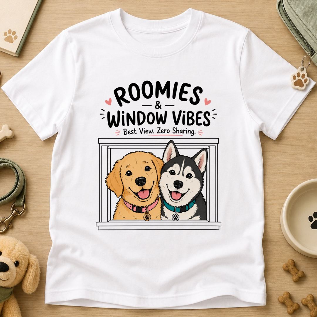 Roomies window Vibes Kids Tee