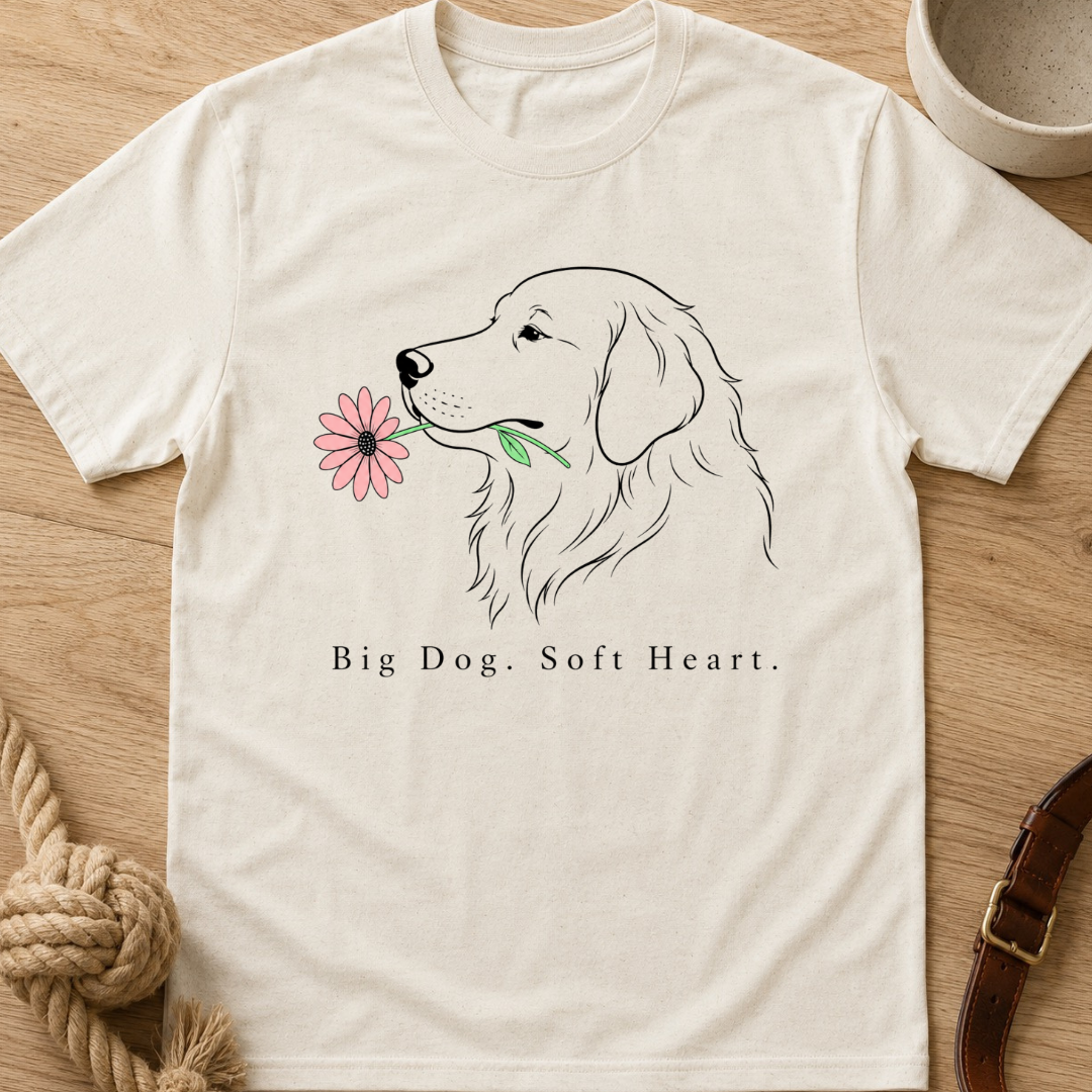Big Dog Soft Heart T-Shirt