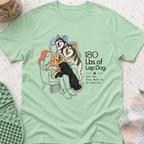 180 Lbs of Lap Dog T-Shirt